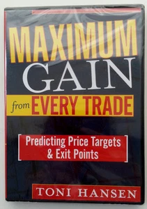 ~ DVD ~ MAXIMUM GAIN FROM EVERY TRADE Predicting Targets & Exit Toni Hansen NEW - Bild 1 von 2