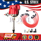 New Distributor for Small Block SBC Chevy 305 350 400 HEI  & Wires 90* Kit