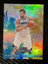 2013-14 Panini Crusade Teal /249 Nikola Pekovic #36 Minnesota Timberwolves