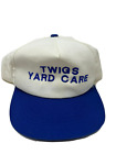 Twigs Yard Care Gardening Landscaping Hat Cap Snapback Khaki Blue B98