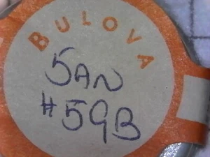 Balance Wheel for Bulova 5AN 59B - Original Package - Picture 1 of 3