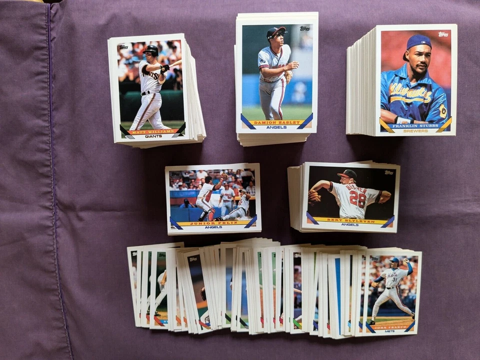 1993 Topps Baseball Card #1 - #225 - - - Pick A Card - - - Complete A Set - Image 1 of 1