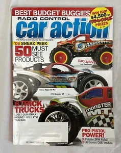 Radio Control Car Action magazine RCCA December 2007 RC VINTAGE --Very Good - Picture 1 of 8