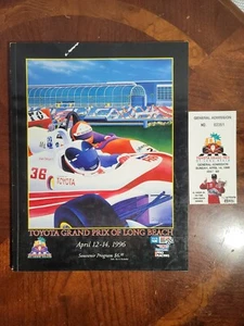 Toyota Grand Prix von Long Beach 1996 12.-14. April 1996 offizielles Programm - Bild 1 von 7
