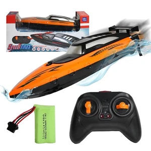 Fast 14 inch Toy RC Boat Remote Control 25kmh 2.4Ghz for Pool Lake - Picture 1 of 7