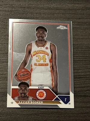 Xavier Booker 2023-24 Topps Chrome McDonald's All American #49 Michigan State - Image 1 of 2
