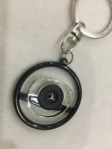 Mercedes Benz 190SL W121 170 W136 300 W186 1970/1985 KEYCHAİN BLACK - Picture 1 of 9