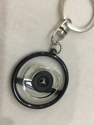 Mercedes Benz 190SL W121 170 W136 300 W186 1970/1985 KEYCHAİN BLACK - Image 1 of 4