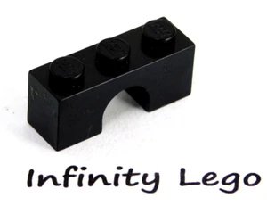 8 LEGO Black Arch Brick 1 x 3 (4490) - (8 Pieces) - Picture 1 of 1