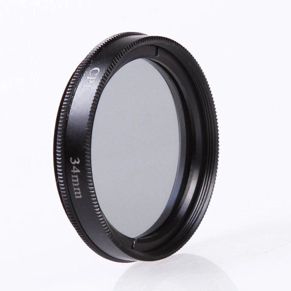 M34 34mm 34 Circular Polarizing CPL Lens Filter C-PL for DSLR Camera - Image 1 of 3
