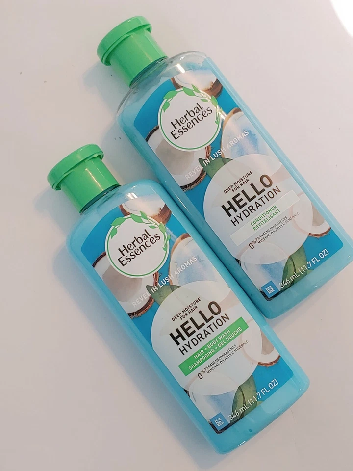 Herbal Essences Hello Hydration Shampoo Body Wash Deep Moisture