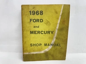 1968 Ford & Mercury Original Factory Shop Manual Galaxie, Monterey, Park Lane - Bild 1 von 9