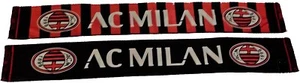 SCIARPA MILAN UFFICIALE in POLIESTERE ( leggera tipo raso ) POLMILZEB - Foto 1 di 1