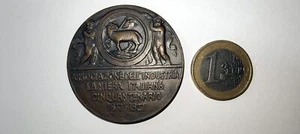 MEDAGLIA ASSOCIAZIONE INDUSTRIA LANIERA ITALIANA-CINQUANTENARIO 1927-C77-55 - Picture 1 of 1
