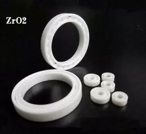 1PCS 6703 Cuscinetto ceramico completo ZrO2 cuscinetto a sfera 17x23x4mm ossido di zirconi - Foto 1 di 4