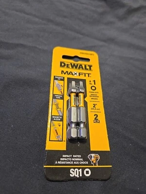 DeWALT Maxfit - 2 SQ1  #1 Bit Tips, 2" Length, 2-Pack - Image 1 of 3
