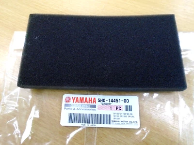 Yamaha SR125 1989-2000 Genuine Air Filter Foam Element New OEM 5H0-14451-00 - Image 1 of 4