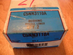 2 New Spindle Bushings, Lower, Part # C5NN3110A - Picture 1 of 6
