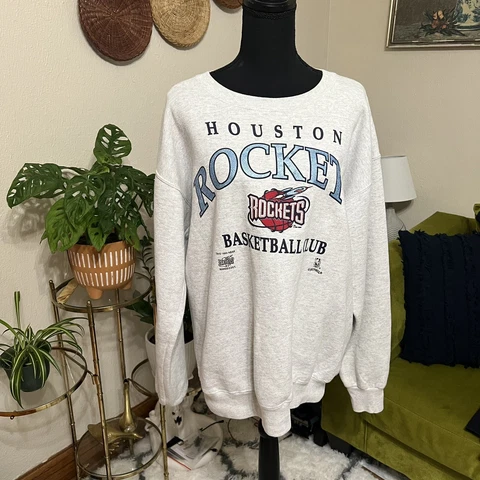 1994 Houston Rockets Nutmeg Sweatshirt Large Cover
