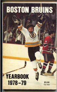 Boston Bruins-NHL-Hockey TeamYearbBook-1977-Covers the 1977-78 season-Player ... - Picture 1 of 2
