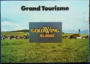 Honda Gold Wing GL 1000 Prospekt 1979 6 Seiten - Picture 1 of 4