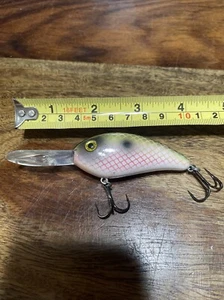 Vintage Bomber Fat Free Shad. Rare Electric Shad Color. Full Size Shad - Picture 1 of 5