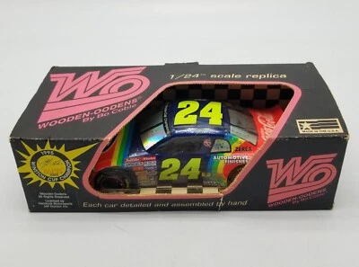 Woodens 1995 de Bo Coble Jeff Gordon escala 1/24 NASCAR limitado a 1000 cajas Foto 1 de 4
