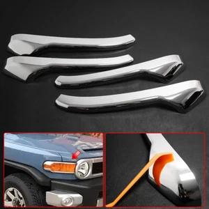 Front Side Bumper Fog Light Trim Cover For Toyota FJ Cruiser 2007 2008 2009-2020 - Picture 1 of 8