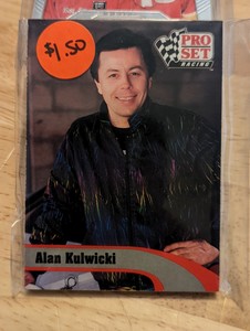 1992 Pro Set NASCAR 10 Cards Alan Kulwicki 