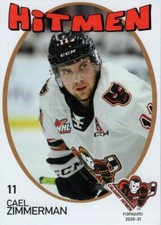 2020-21 Calgary Hitmen - CAEL ZIMMERMAN
