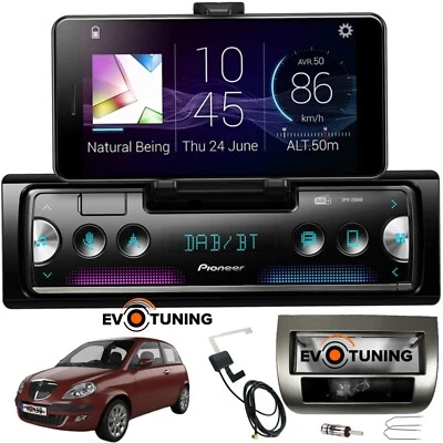 Autoradio Pioneer SPH-20DAB Lancia Ypsilon 843 + Antenna DAB + Mascherina - Immagine 1 di 4