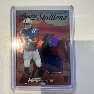 2023 Zenith Football - Anthony Richardson Rookie Stallions Patch RC! #RS-ARN  - Picture 1 of 2