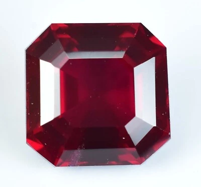 Natürlich Pyrop Granat 8.20 Karat Smaragd Agl Zertifiziert Mosambik Lose - Bild 1 von 4