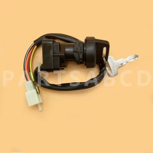 New Ignition Key Switch Fits for Suzuki LT80 LTZ50 QuadRunner LTF250 LTF160 2x4 - Imagen 1 de 7