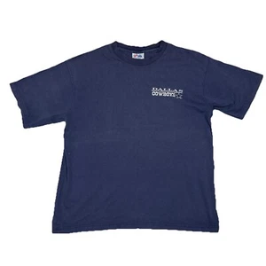 Vintage Dallas Cowboys Shirt Mens (XL) Blue Short Sleeve Embroidered NFL - Picture 1 of 10