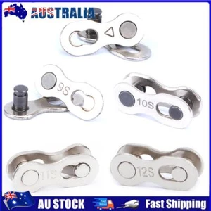 AU Bicycle Chain Connector for 8S/9/10/11/24/27/30 Speed Quick Release Link Join - Picture 1 of 24