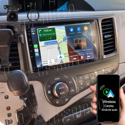 For Toyota Sienna 2011-2014 Radio Car Stereo Apple Carplay Android 15 GPS Navi - Image 1 of 4