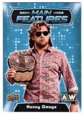 2022 UPPER DECK AEW ALL ELITE WRESTLING MAIN FEATURES CARDS MF-XX U-Pick List