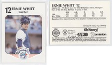 1989 Toronto Blue Jays Fire Safety Ernie Whitt #12