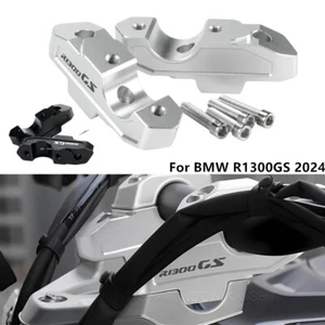 Motorcycle Handlebar Riser CNC Aluminum Raisers Backwards For BMW R1300GS 2024- - Picture 1 of 21