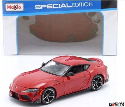 MK5 TOYOTA GR SUPRA Red - Rosso Die Cast 1/24 Maisto 32917 RD - Immagine 1 di 4
