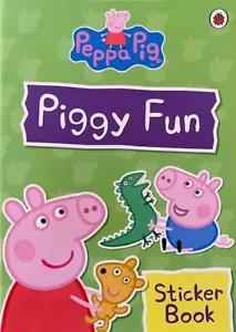 Peppa Pig - Piggy Fun Sticker Book - Peppa Pig Party Gift Supplies - Picture 1 of 2