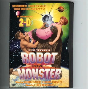 DVD Robot Monster (1953) George Nader Gregory Moffett Claudia Barrett - Imagen 1 de 2