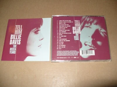 Billie Davis –Tell Him -The Decca Years 2005 cd +inlays near mint condition (C21 - Image 1 of 3