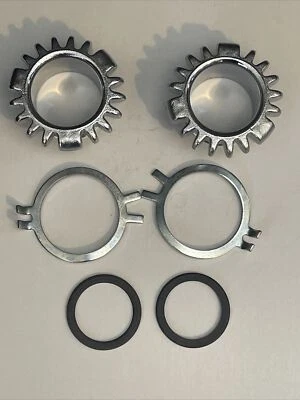 КОЛЬЦО ЗАМКА ВЫХЛОПНОЙ ТРУБЫ ANDOVER NORTON 06-2464 С ВКЛАДКОЙ ШАЙБЫ 06-2412 COMMANDO ВЕЛИКОБРИТАНИЯ - Изображение 1 из 4