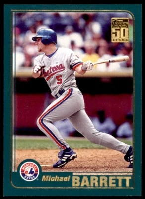 2001 TOPPS #179 MICHAEL BARRETT MONTREAL EXPOS - Image 1 of 2