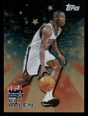 2000 Topps Team USA Gold #8 Ray Allen ACH - Image 1 of 2