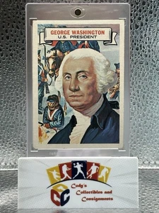 1967 Topps Who am I? George Washington #1 - Picture 1 of 12