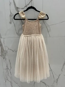 EUC NORALEE CAMILLA Kleid Antik Jugend Mädchen 8 besondere Anlässe Urlaub Spitze - Bild 1 von 12