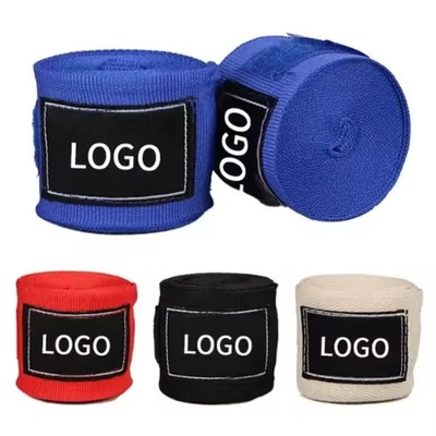 9 Pair Custom logo Boxing Hand Wraps Boxing, Gloves, Muay Thai, Wrist Wraps - Image 1 of 4